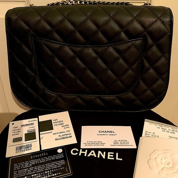 2017 Chanel Lambskin Double Flap Bag - Picture 13 of 16